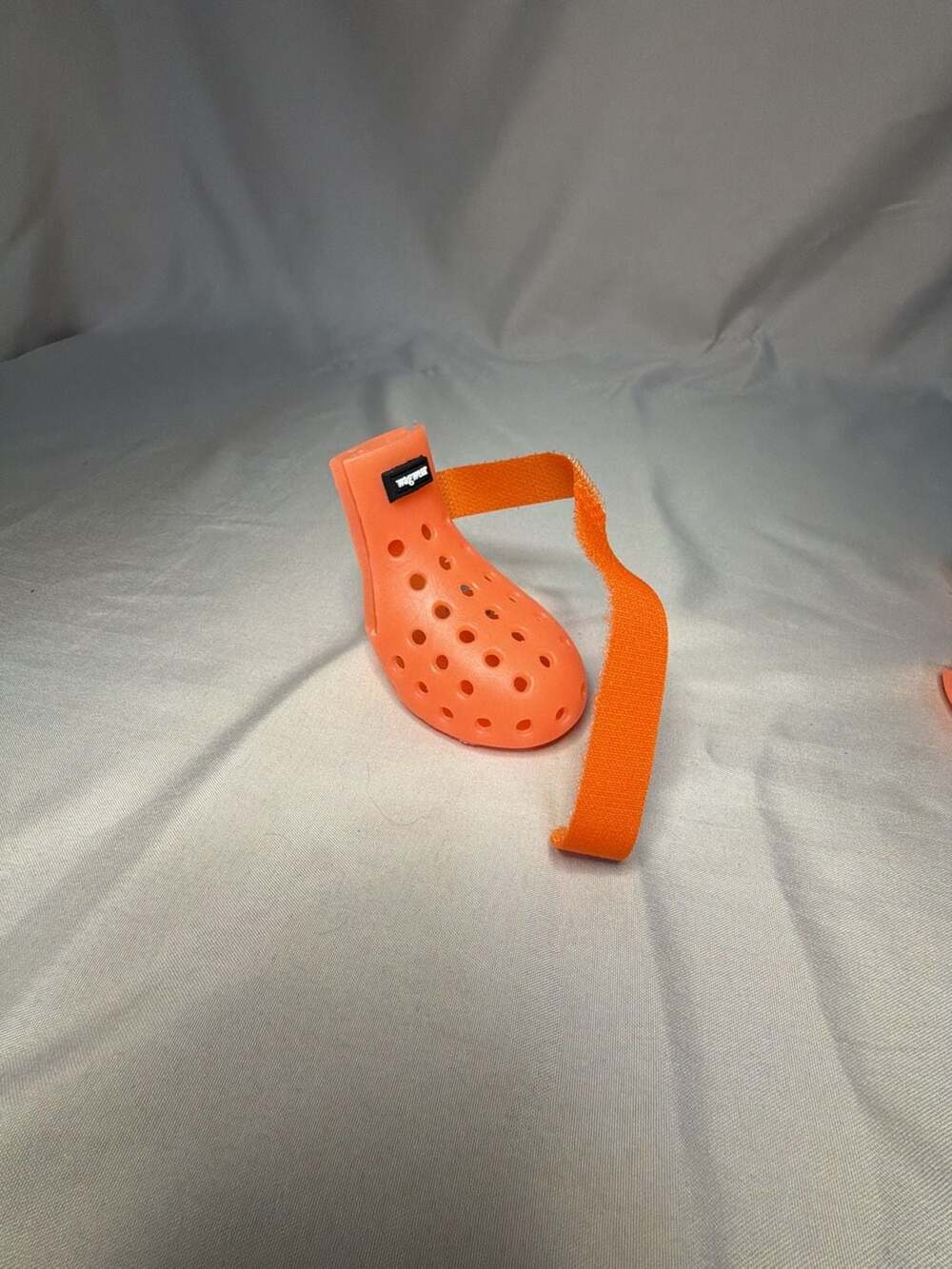 Wagwear WagWellies Mojave Dog Boots in Neon Orange, Size XS - Picture 4 of 8